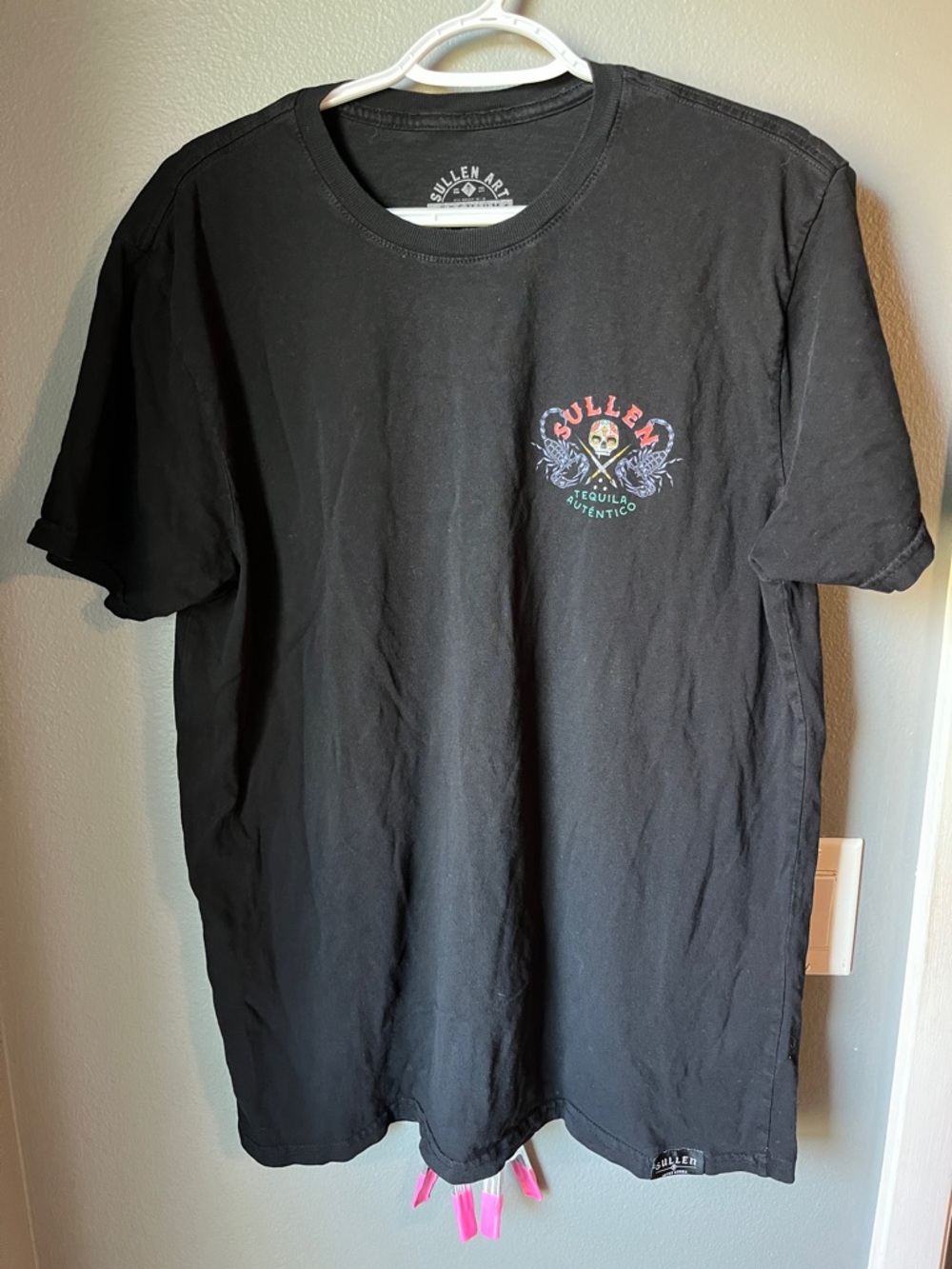 Sullen Black Short-Sleeve Graphic Tee